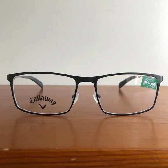 Callaway Black Ballyneal Memory Metal Eyeglass Frames